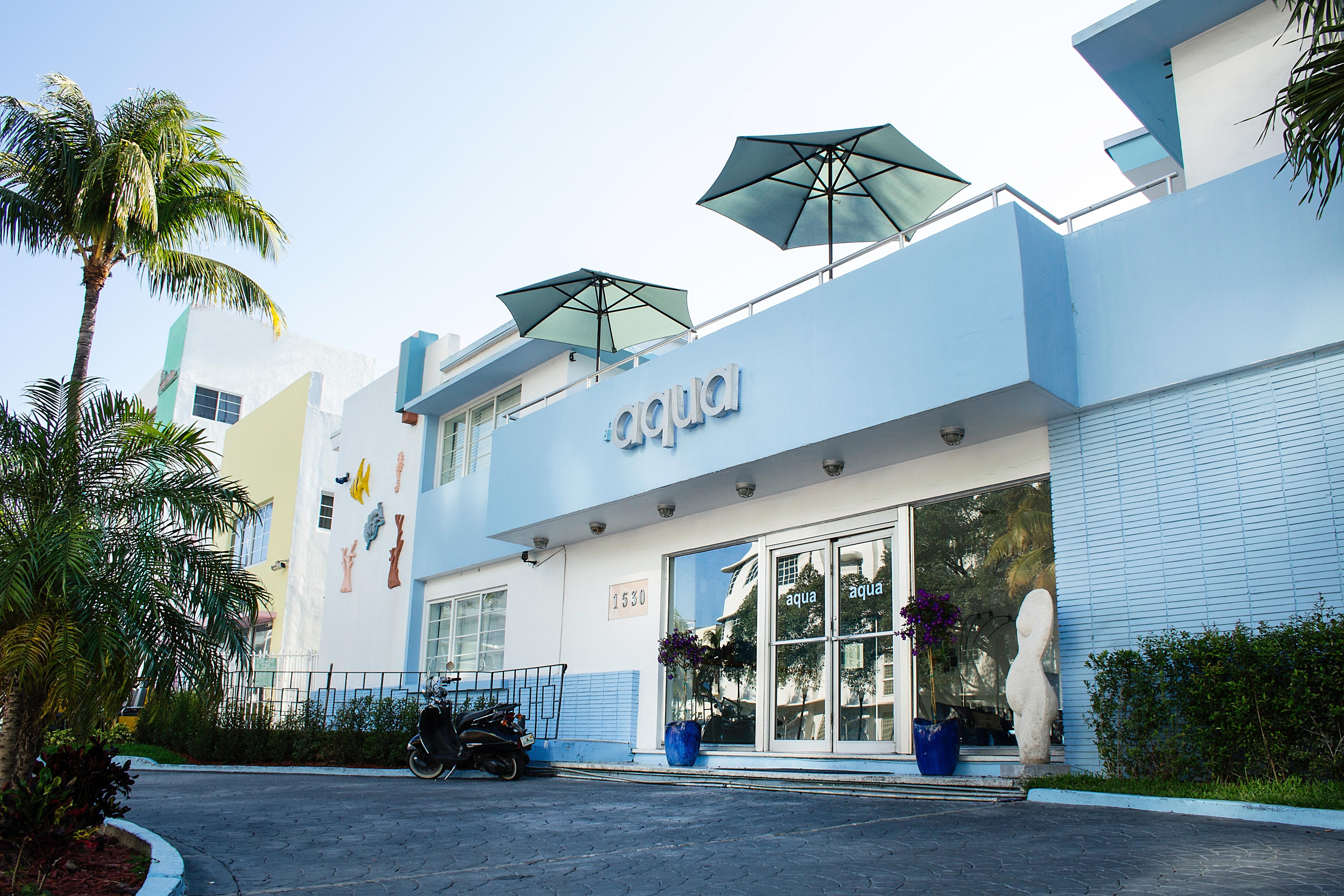 Aqua Hotel & Suites Miami Beach Exterior foto