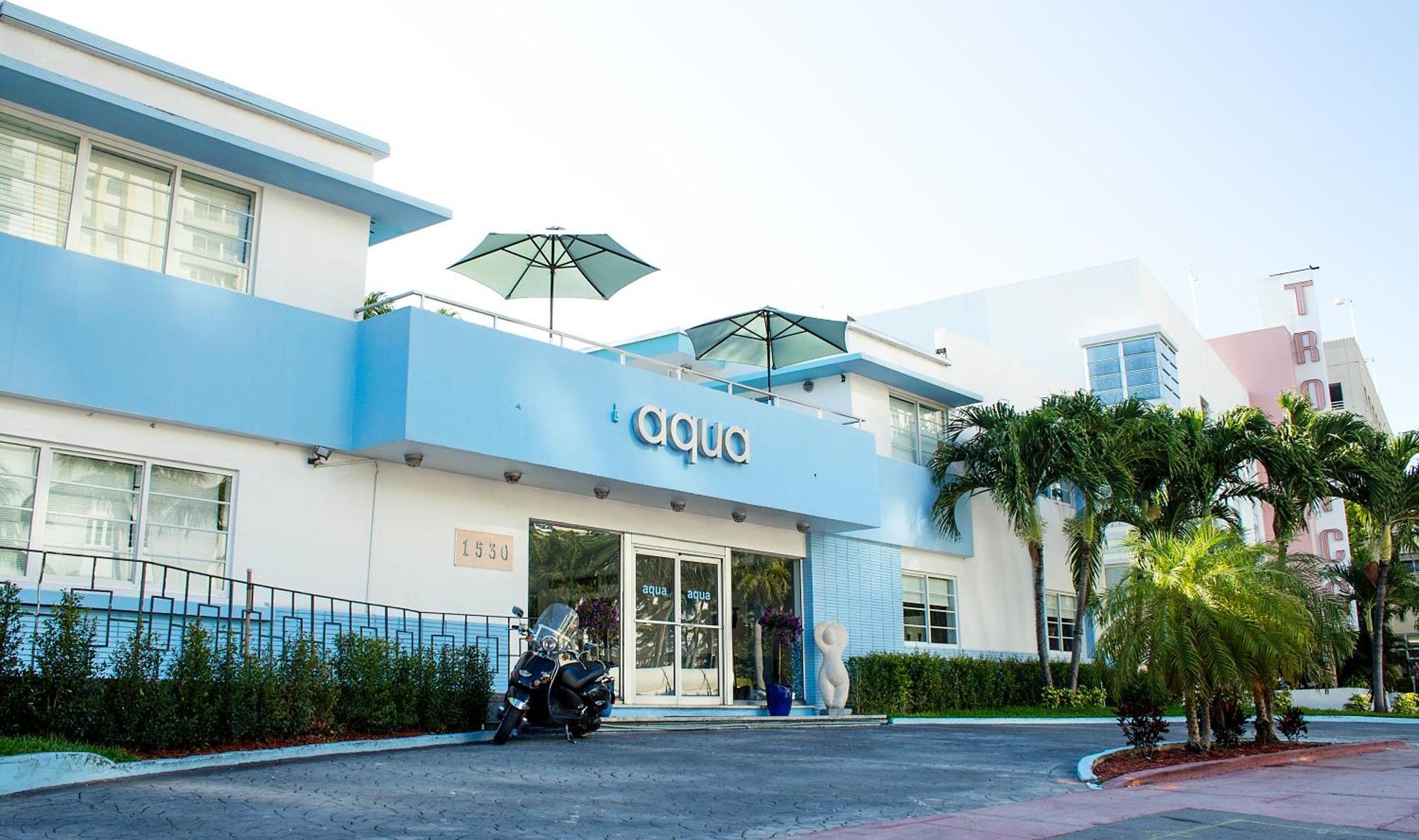 Aqua Hotel & Suites Miami Beach Exterior foto